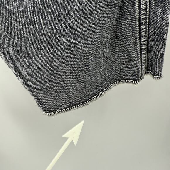 SLVRLAKE Hero Jeans Size 28 NWT Midnight Rider Distressed High Rise Fray Denim - Picture 10 of 16